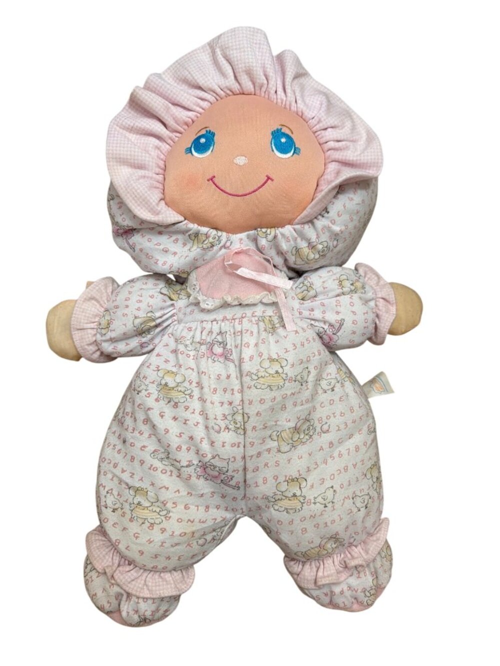 1994 Little Darlins 20" Plush ABCs Alphabet Puppies Vintage Stuffed Toy Doll
